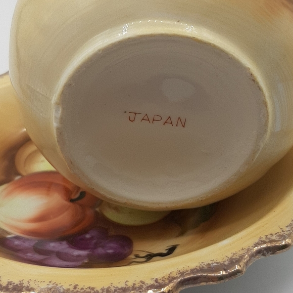 Vintage Washbasin Pitcher Jug and Bowl Made in Japan Farmhouse Smaller Size - Picture 5 of 10